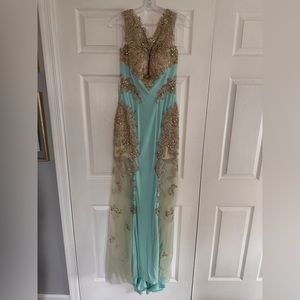 Prom dress, size 2, worn once